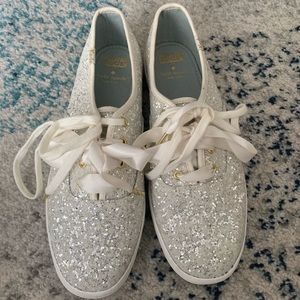 Keds x Kate Spade Glitter Shoes